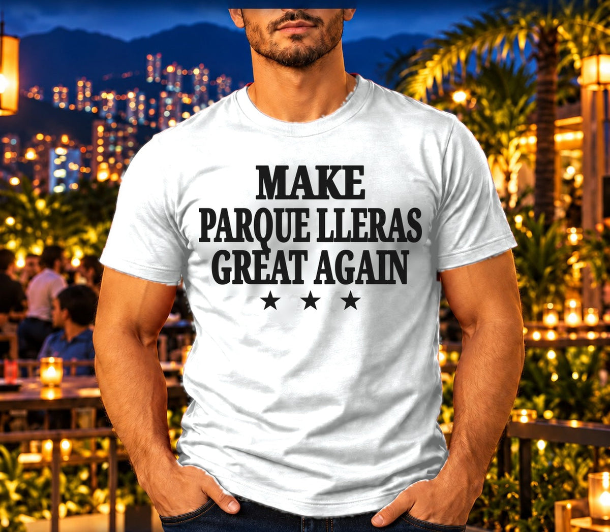 Make Parque Lleras Great Again T-Shirt – White
